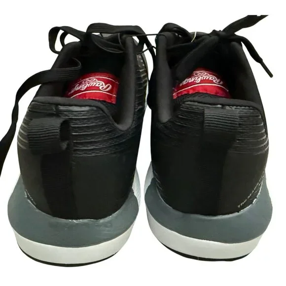Rawlings Mens Black Coolflo Athletic Turf Shoes Size 8D Baseball Man Made NWOB - Picture 9 of 11